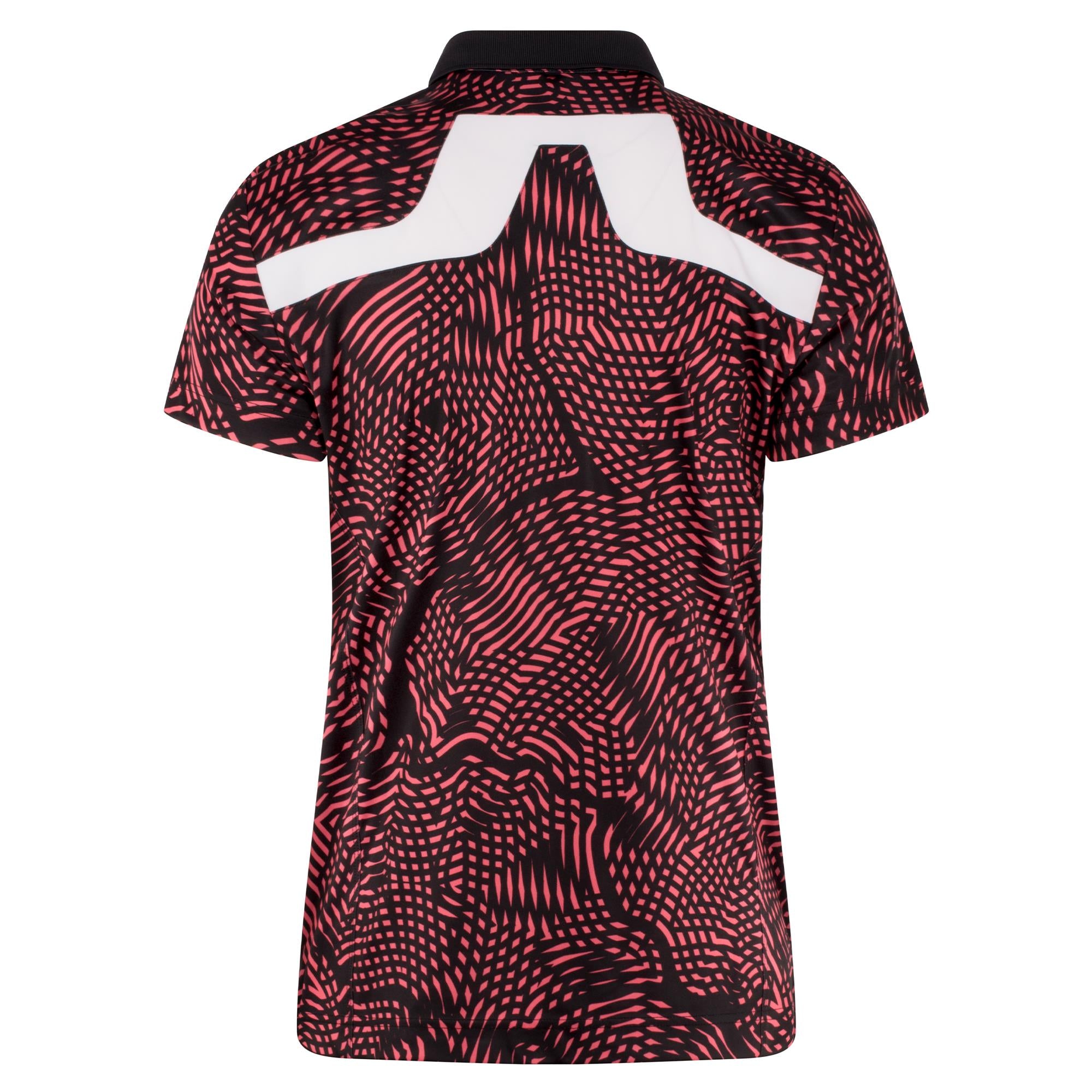 J Lindeberg Masters KV Tour Mens Golf Polo Shirt Masters Pink